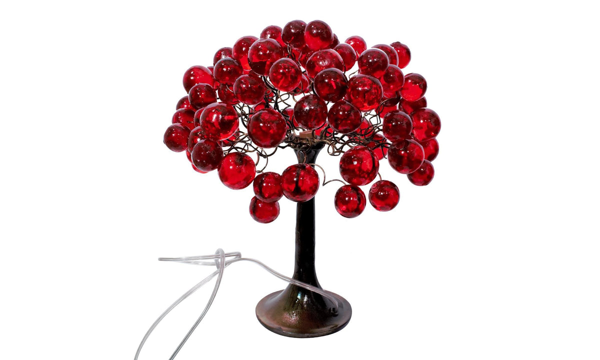 Red Table Lamp, desk lamp with red bubbles - Lighting for Living Room red bubbles. desk lamp