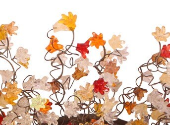 Flush mount elegant ceiling light with warm color flowers for kitchen, living room or Dining Room.
