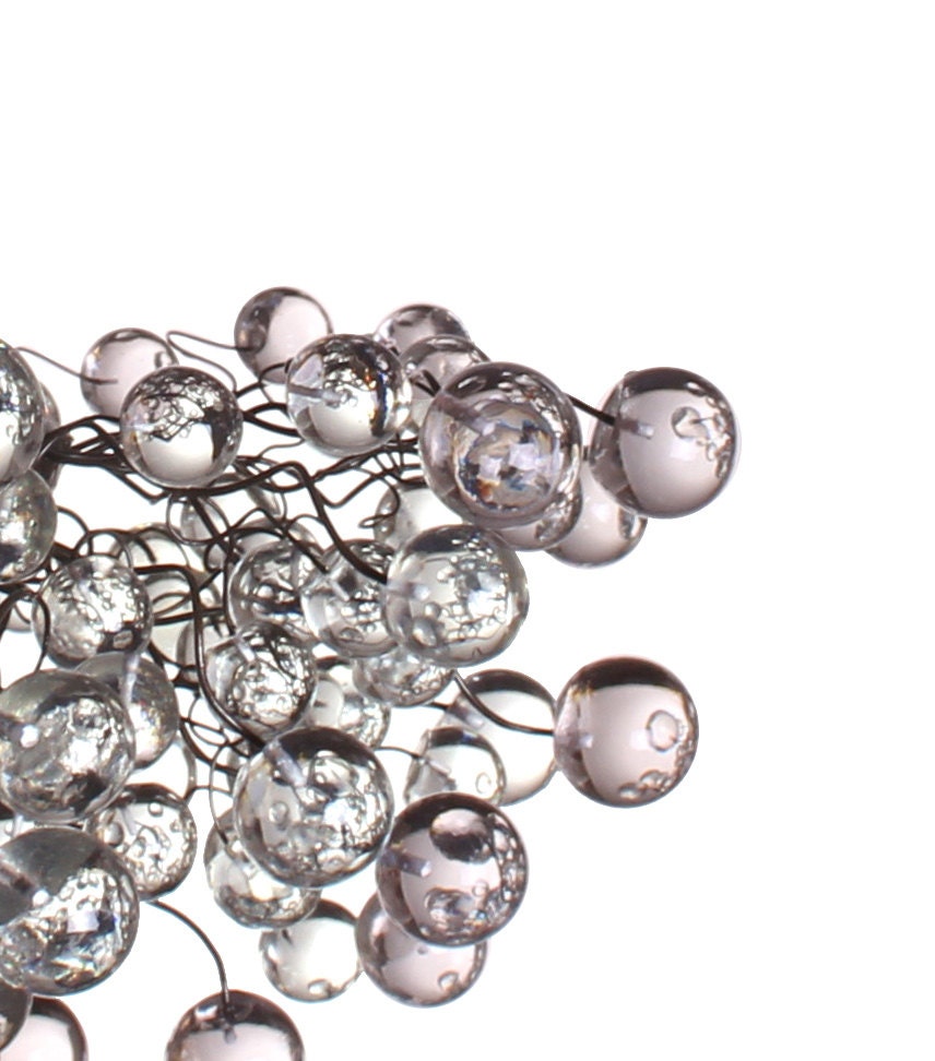 Lighting bubbles hanging chandelier with clear Transparent bubbles