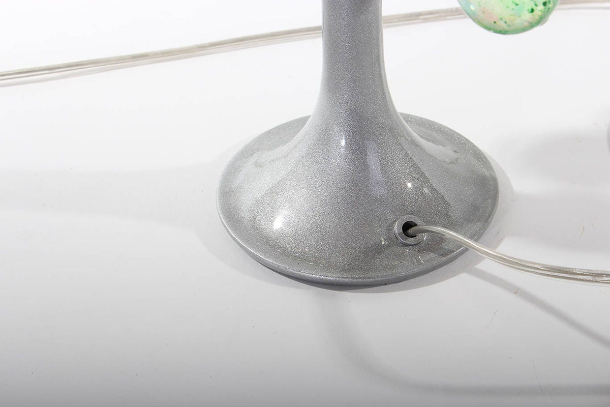Bedside Lamp, modern Table lamp with pastel color bubbles, unique table lamp, colorful bubbles light for desk or bedside table.