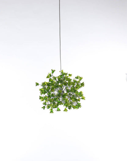 Green Pendant Light, Hanging pendant lighting with Green jumping flowers