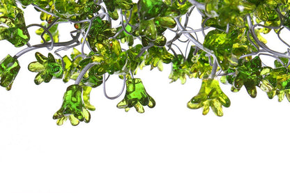 Green Pendant Light, Hanging pendant lighting with Green jumping flowers