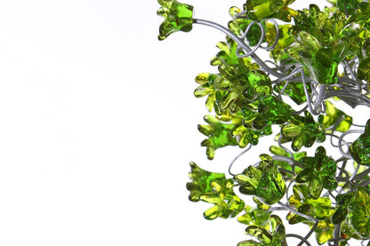 Green Pendant Light, Hanging pendant lighting with Green jumping flowers