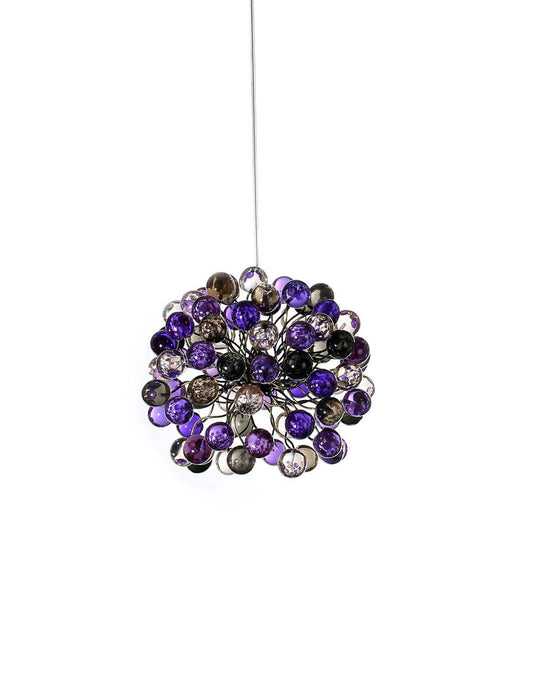 Pendant Light, island lighting fixtures with bubbles at Purple and Gray color.