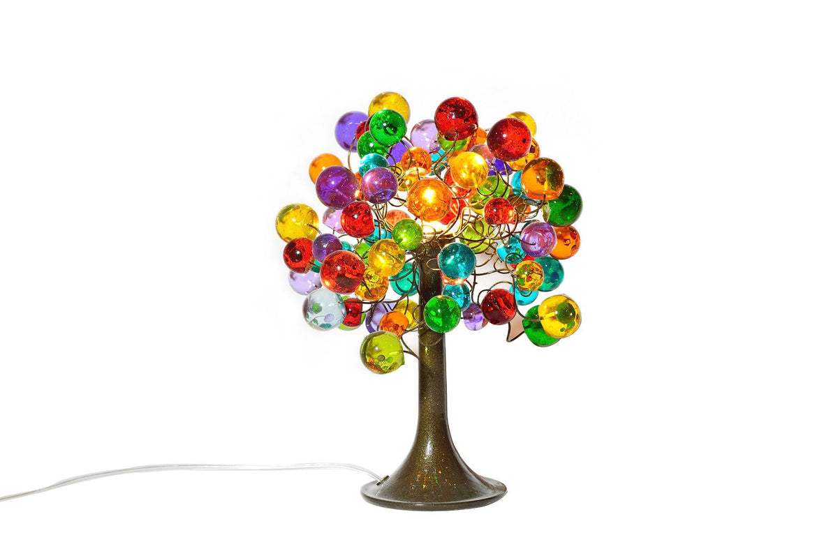 Modern Table lamp, Decorative desk lamp, bedside lamp with colorful bubbles lighter.