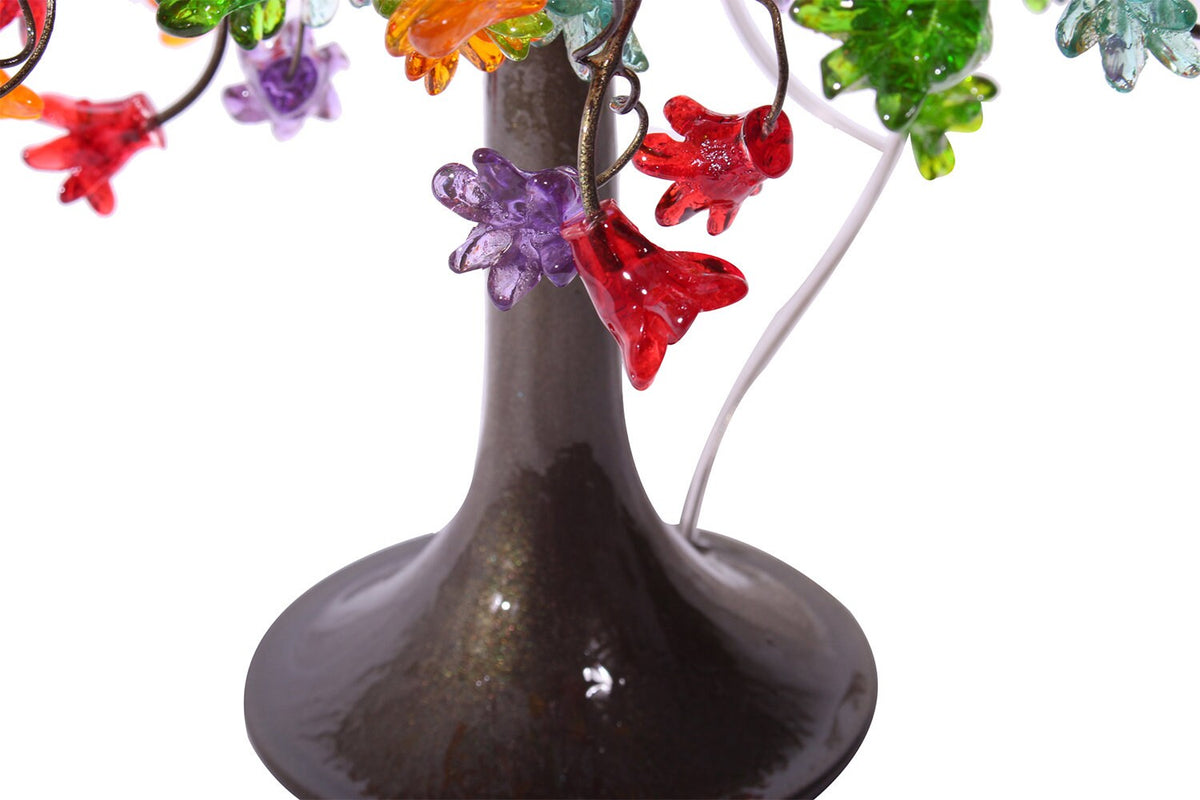 Bedside Lamp, Table lamp with colorful flowers