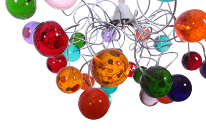 Modern Lighting with colorful bubbles Ceiling pendant lights fixture for girls bedroom, toilet or bath.