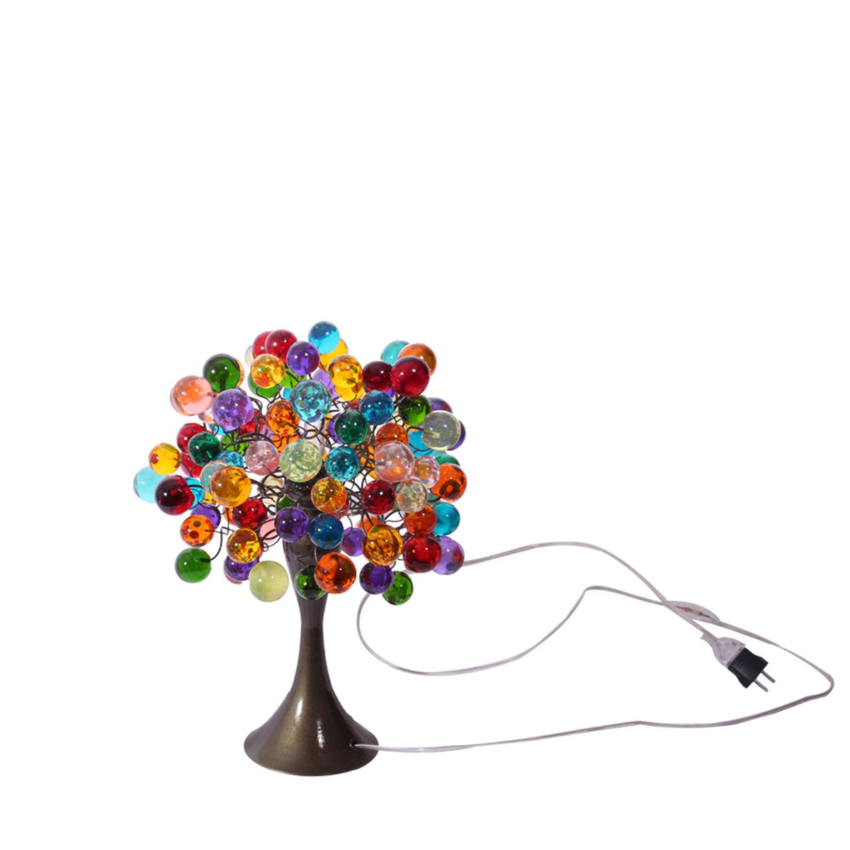 Bedside Table Lamp, modern table lamp with multi color bubbles