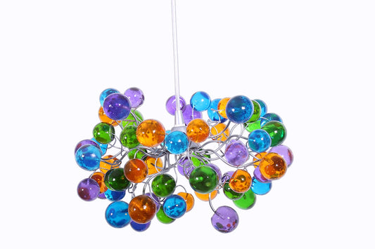 Pendant light Colorful Bubbles , Ceiling Light fixture for Kids Bedroom, Living Room