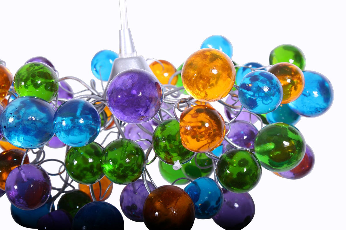 Pendant light Colorful Bubbles , Ceiling Light fixture for Kids Bedroom, Living Room