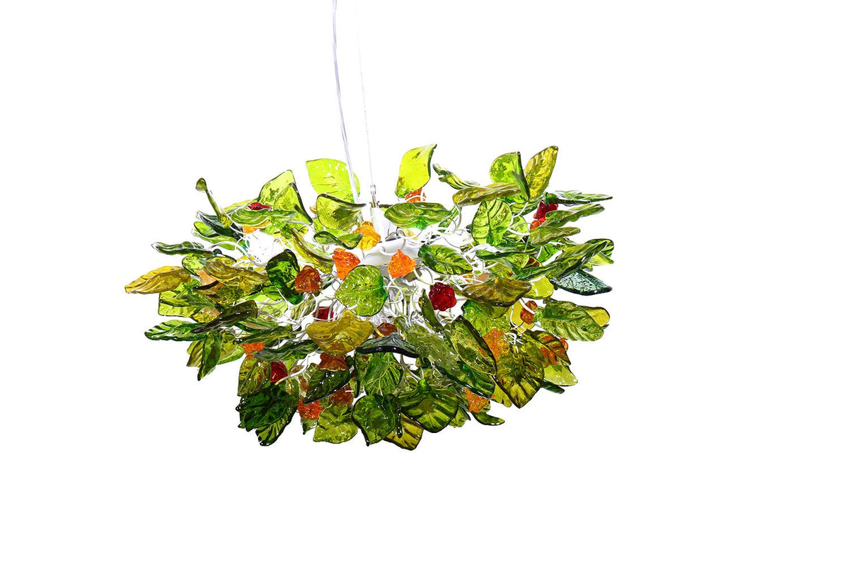 Unique lighting with Green color flowers & leaves for Dining Room, living room or bedroom. modern home lighting