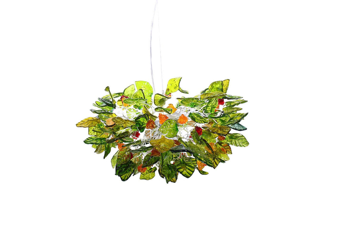Unique lighting with Green color flowers & leaves for Dining Room, living room or bedroom. modern home lighting