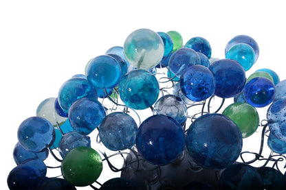 Ceiling Flush Mounted Blue Bubble Ocean Lamp