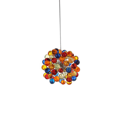 kitchen pendant lighting with Rainbow color bubbles