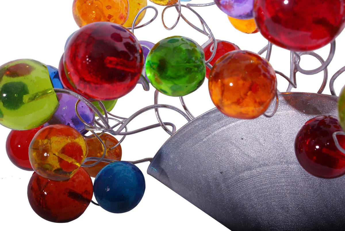 Rainbow Bubble Wall Sconce.