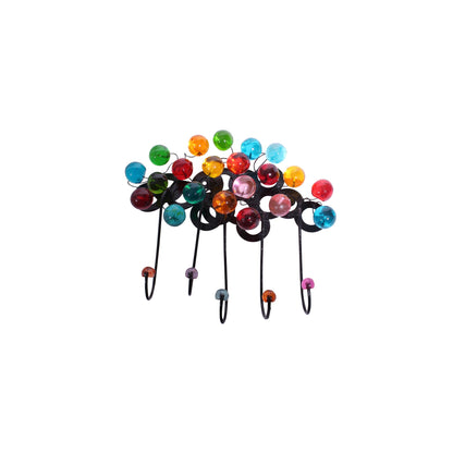 Colorful Bubbles Wall Coat Hanger