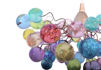 Kitchen Island Lighting, Pastel bubbles Pendant Lighting for Office - Living Room light fixture, decor light for children room.