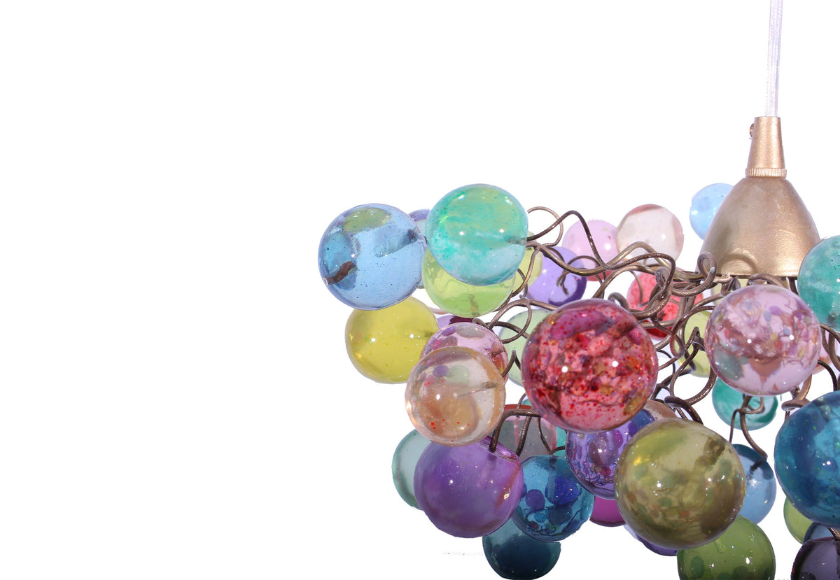 Kitchen Island Lighting, Pastel bubbles Pendant Lighting for Office - Living Room light fixture, decor light for children room.