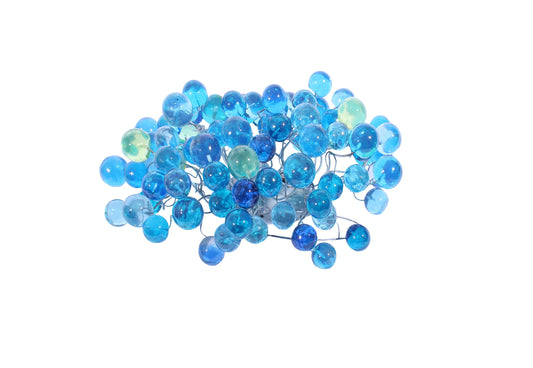 Modern bubbles sconce with sea color bubbles for bathroom, hall entrance or room.