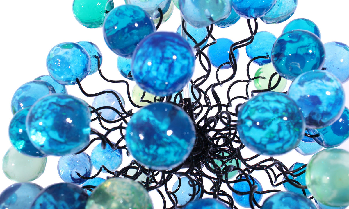 Unique Pendant Light with sea color bubbles lighting for children room, kitchen island or bedroom.