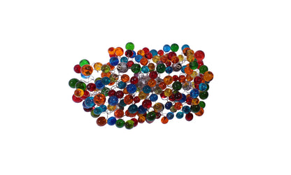 Rainbow Bubble Resin Wall Sconce: Modern Hallway Bathroom Light