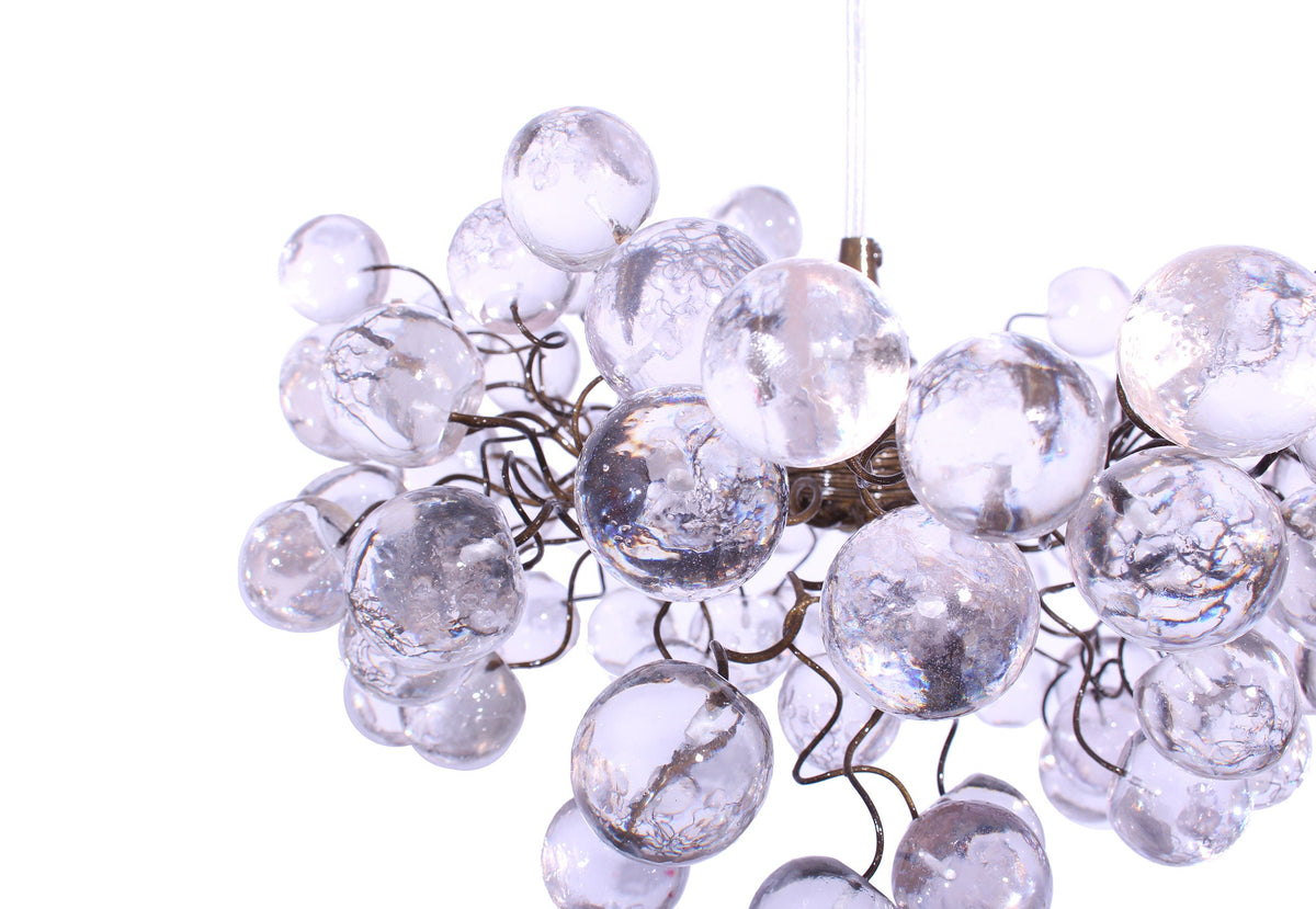 Bubbles Lighting, Ceiling Pendant light with transparent clear bubbles for Kitchen island, bedside light - modern lighting