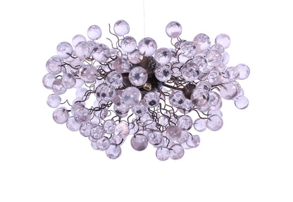 Modern Hanging lights clear bubbles light with Clear Transparent bubbles, chandelier for dining room