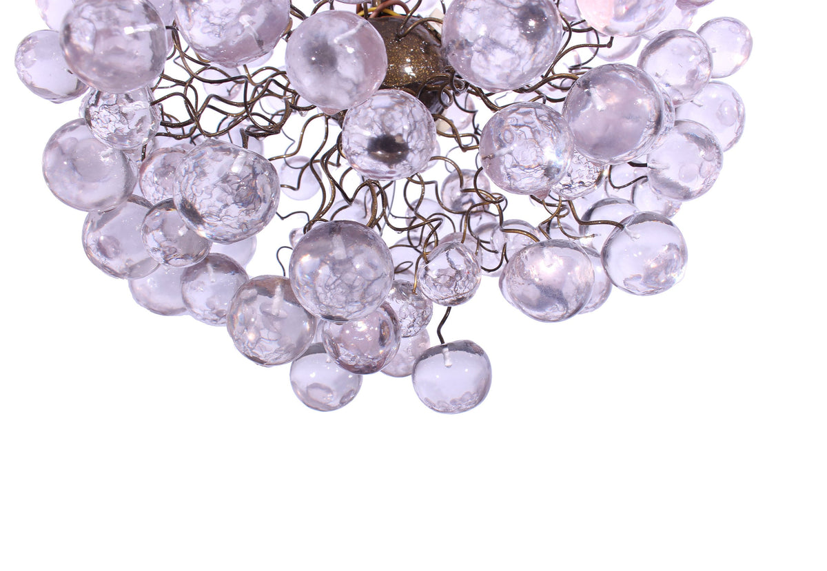 Ceiling Light Fixture, transparent clear bubbles for children room, girl room or Dining Room table.