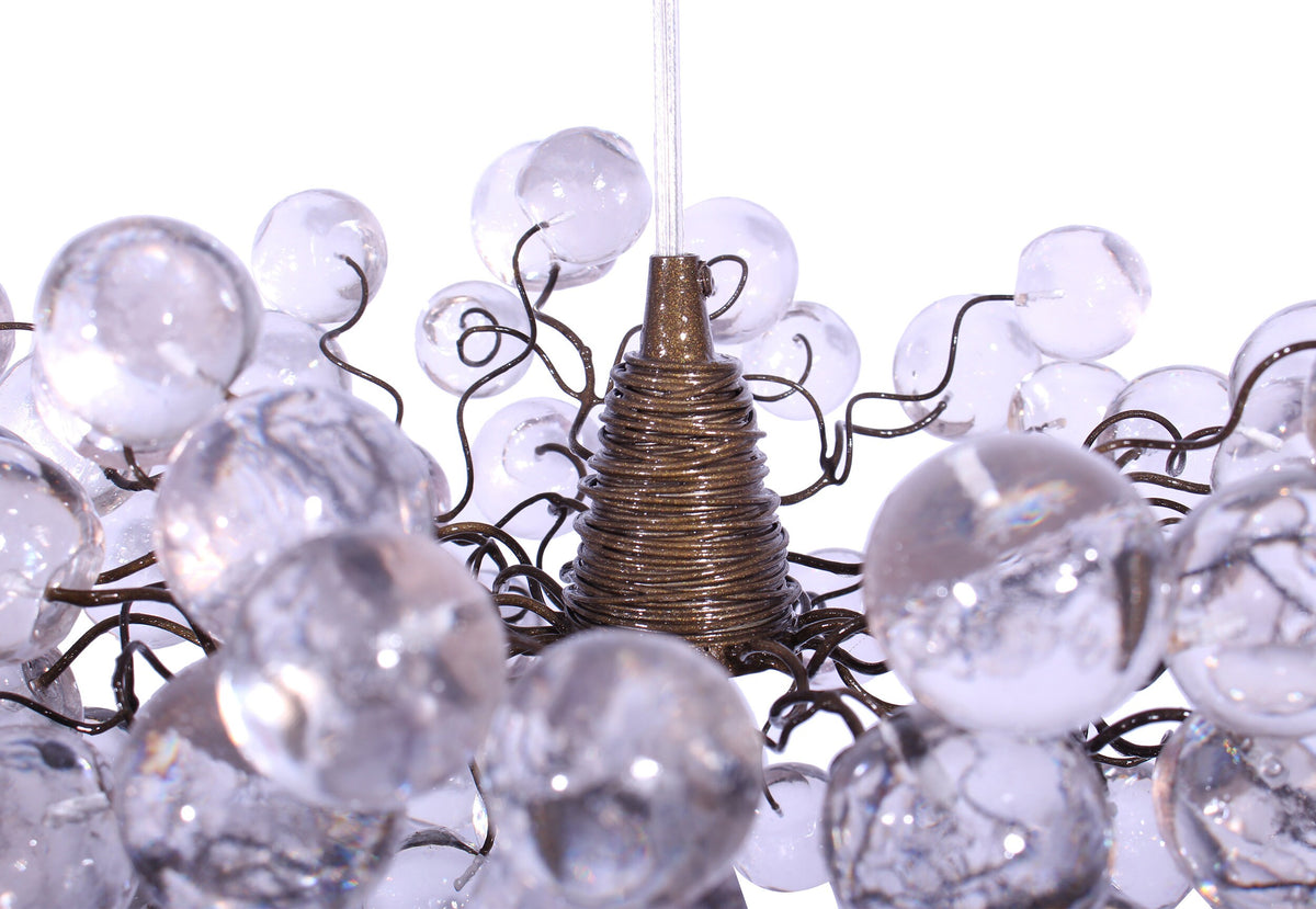 Bubbles Lighting, Ceiling Pendant light with transparent clear bubbles for Kitchen island, bedside light - modern lighting