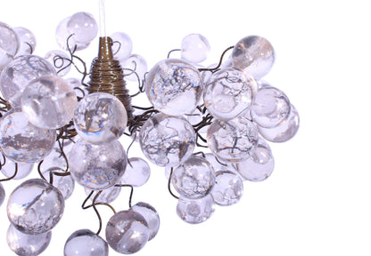 Bubbles Lighting, Ceiling Pendant light with transparent clear bubbles for Kitchen island, bedside light - modern lighting