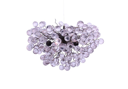 Modern Hanging lights clear bubbles light with Clear Transparent bubbles, chandelier for dining room