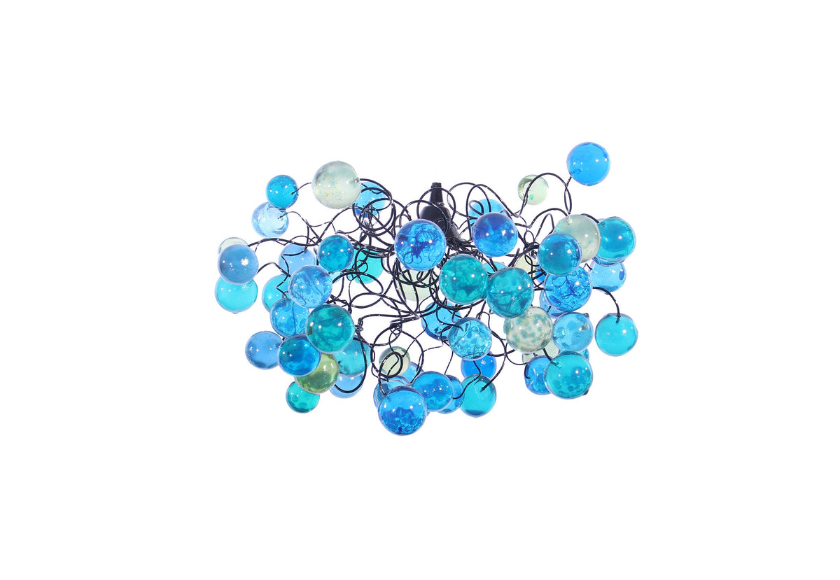 Modern Ceiling Light fixture with with sea color bubbles for Children's Room, toilet or bedroom.