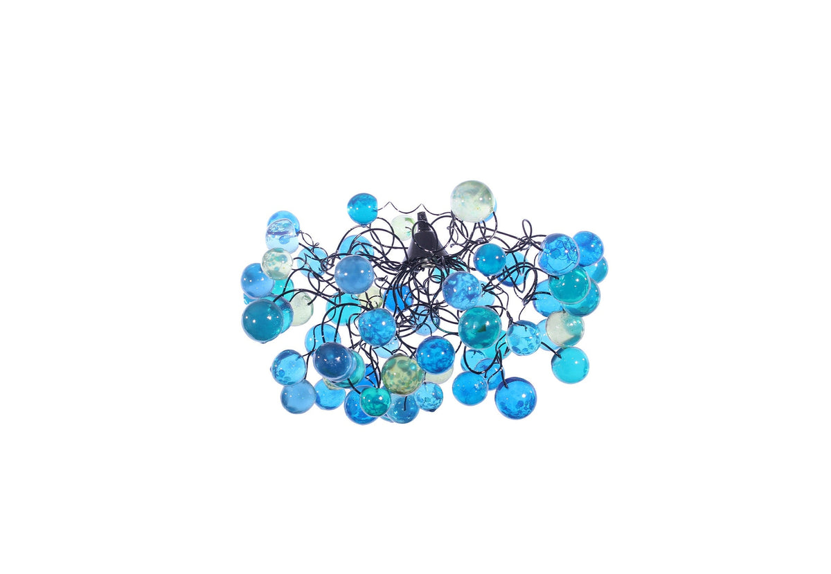 Modern Ceiling Light fixture with with sea color bubbles for Children's Room, toilet or bedroom.
