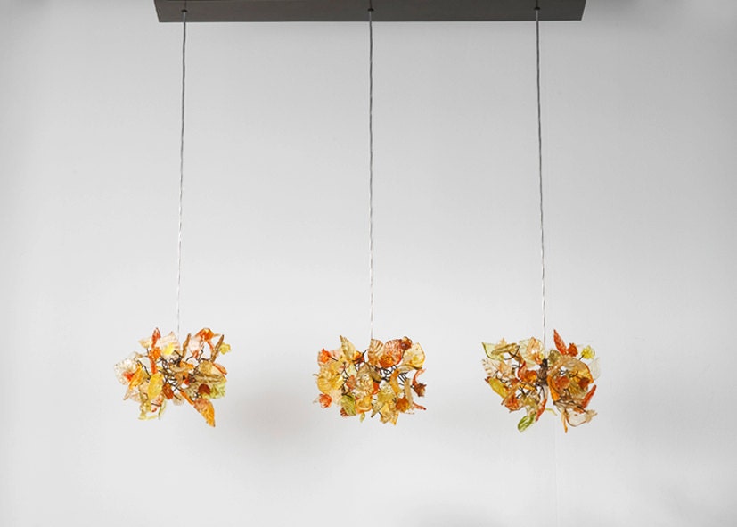 Dining Room Lighting triple pendant lights for Kitchen island