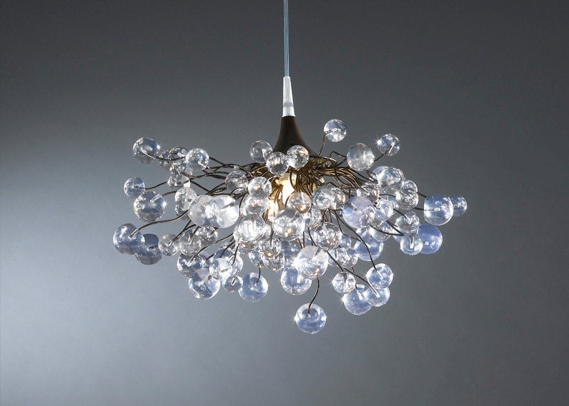Ceiling Lamp, lighting, chandelier with Clear bubbles for children room, bedroom, bathroom or Dining table light.