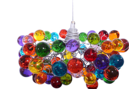 Bubbles Lighting, Ceiling Pendant light with Multicolored bubbles for Kitchen island, bedside light - modern lighting