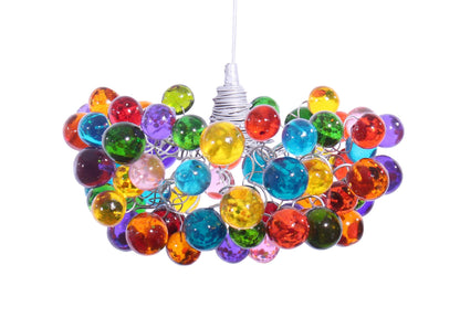 Bubbles Lighting, Ceiling Pendant light with Multicolored bubbles for Kitchen island, bedside light - modern lighting