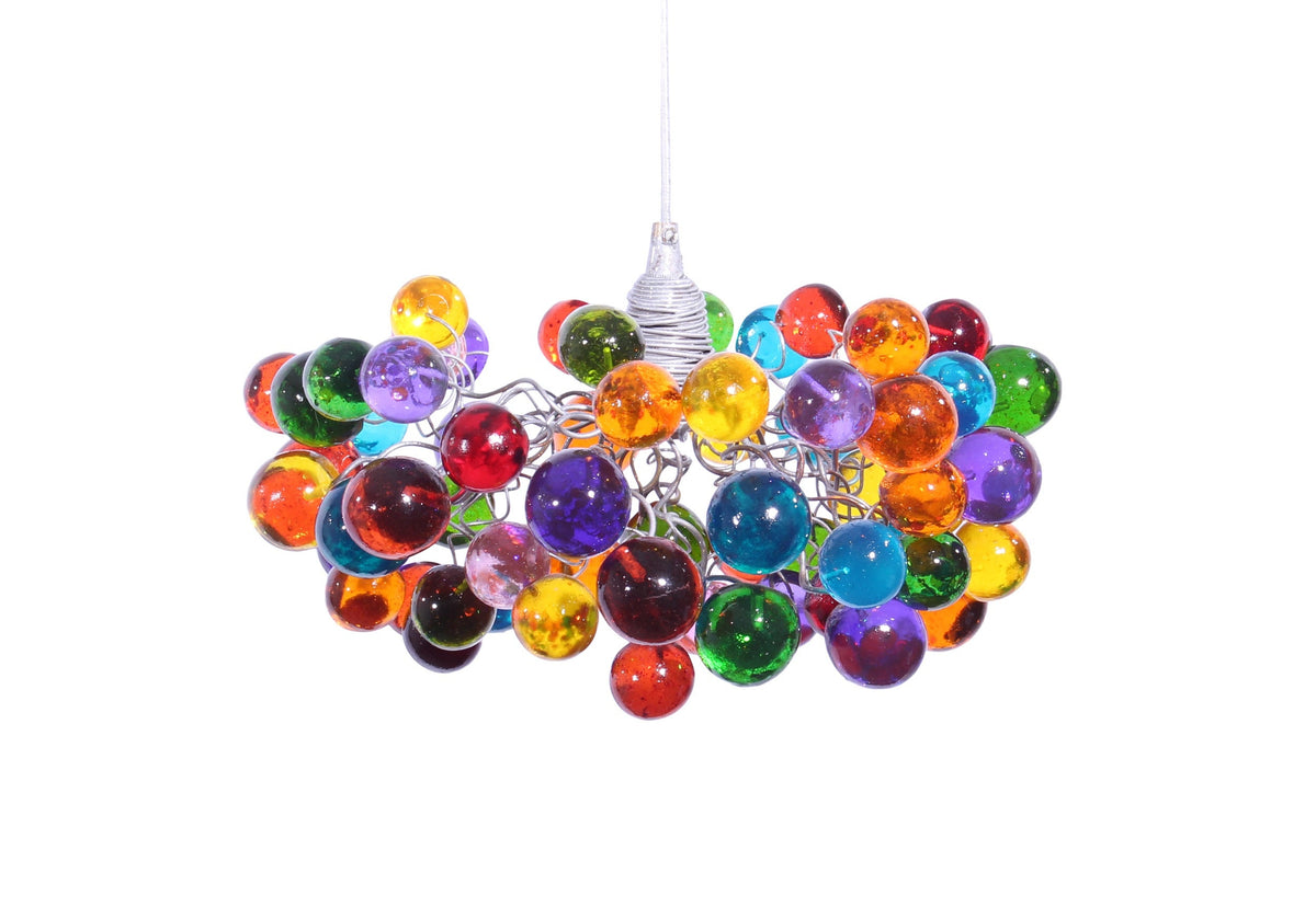 Bubbles Lighting, Ceiling Pendant light with Multicolored bubbles for Kitchen island, bedside light - modern lighting