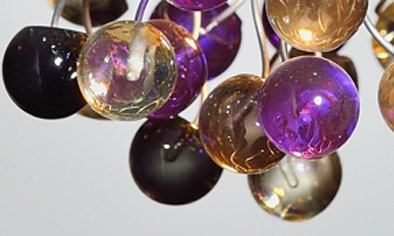 Violet Pendant Light, purple ceiling pendant light for kitchen island lighting, lamp for dining room, bedroom.