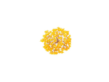 Hanging pendants light with yellow flowers for bedroom, bathroom, toilette or kitchen island .