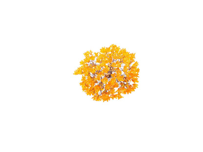 Hanging pendants light with yellow flowers for bedroom, bathroom, toilette or kitchen island .