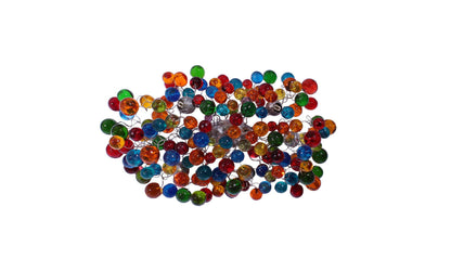 Rainbow Bubble Resin Wall Sconce: Modern Hallway Bathroom Light