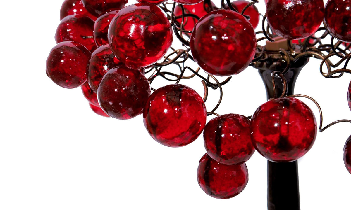 Red Table Lamp, desk lamp with red bubbles - Lighting for Living Room red bubbles. desk lamp