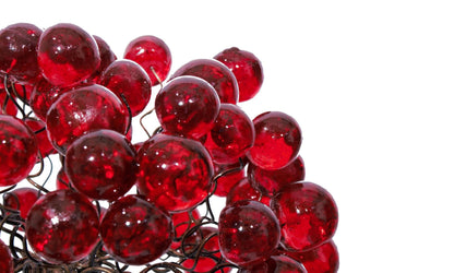 Red Table Lamp, desk lamp with red bubbles - Lighting for Living Room red bubbles. desk lamp